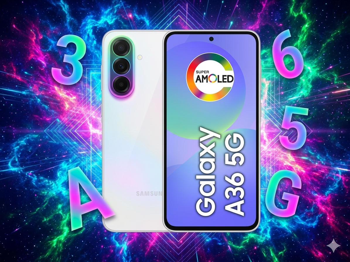 Smartphone Samsung Galaxy A36 256GB 5G 8GB RAM Branco 6,7